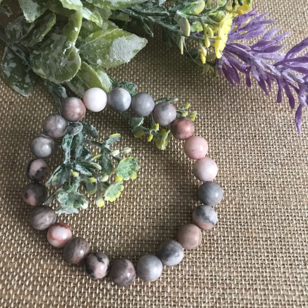 Pink zebra jasper